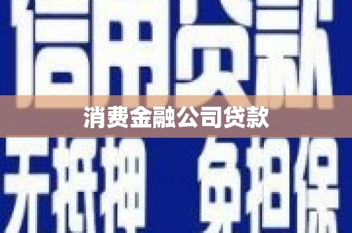 石冈消费金融公司贷款