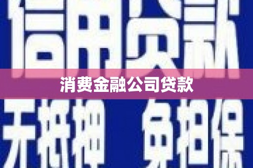 石冈消费金融公司贷款
