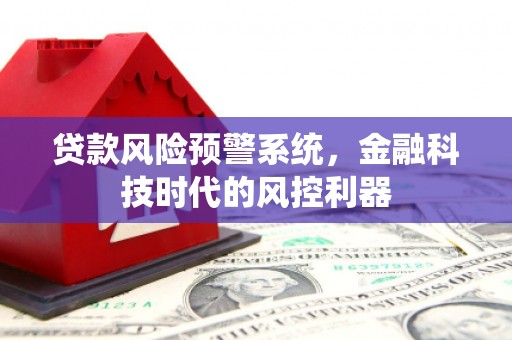 石冈贷款风险预警系统，金融科技时代的风控利器
