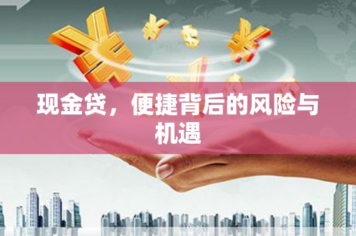 石冈现金贷，便捷背后的风险与机遇