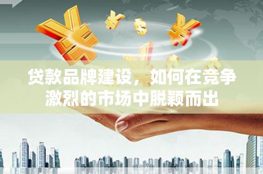 石冈贷款品牌建设，如何在竞争激烈的市场中脱颖而出