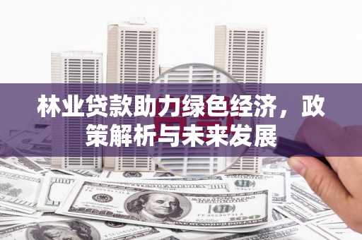 石冈林业贷款助力绿色经济，政策解析与未来发展