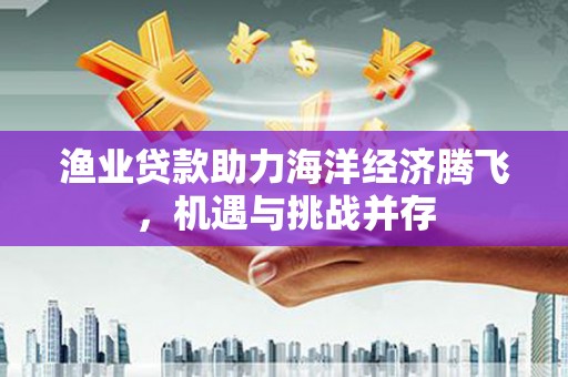 石冈渔业贷款助力海洋经济腾飞，机遇与挑战并存