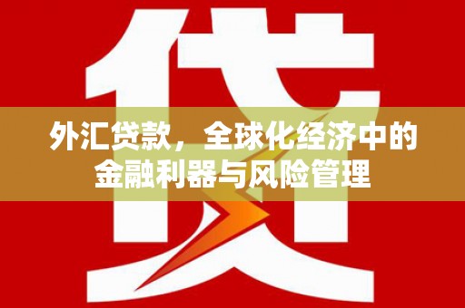石冈外汇贷款，全球化经济中的金融利器与风险管理