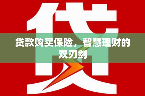 石冈贷款购买保险，智慧理财的双刃剑