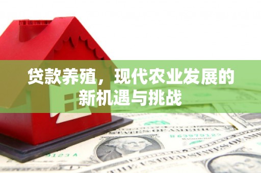 石冈贷款养殖，现代农业发展的新机遇与挑战