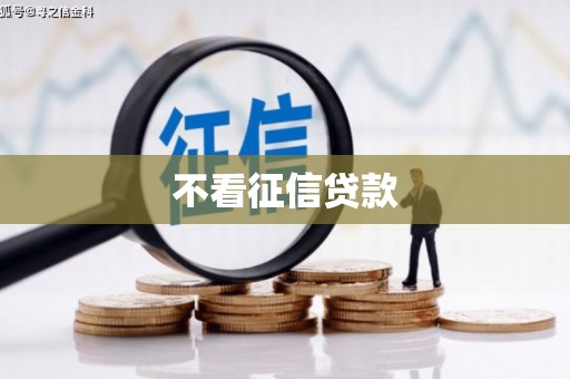石冈不看征信贷款