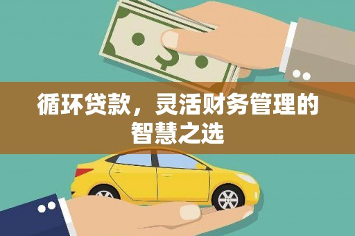 石冈循环贷款，灵活财务管理的智慧之选