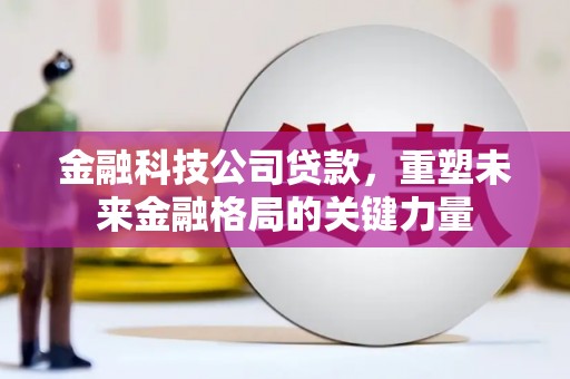 石冈金融科技公司贷款，重塑未来金融格局的关键力量