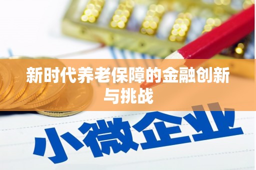 石冈新时代养老保障的金融创新与挑战