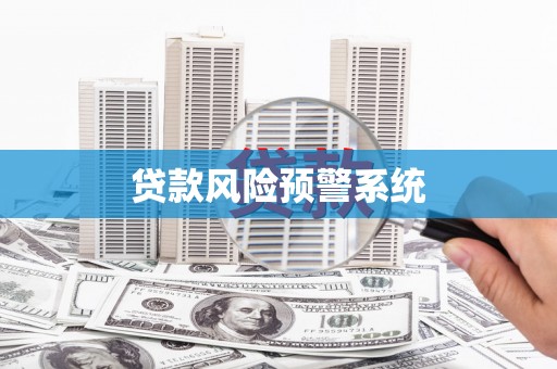 石冈贷款风险预警系统