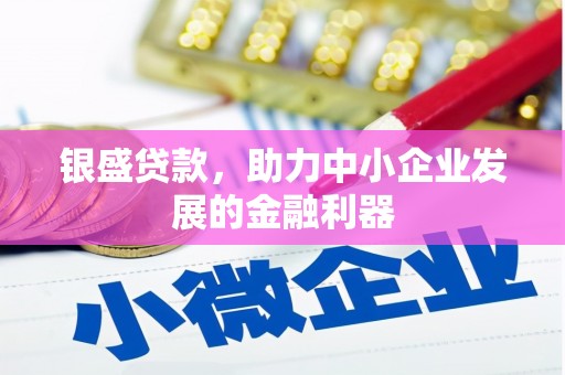 石冈银盛贷款，助力中小企业发展的金融利器