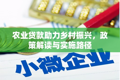 石冈农业贷款助力乡村振兴，政策解读与实施路径