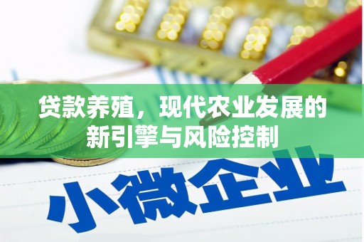 石冈贷款养殖，现代农业发展的新引擎与风险控制