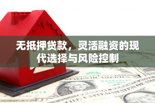 石冈无抵押贷款，灵活融资的现代选择与风险控制