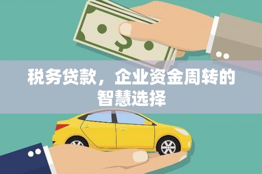 石冈税务贷款，企业资金周转的智慧选择