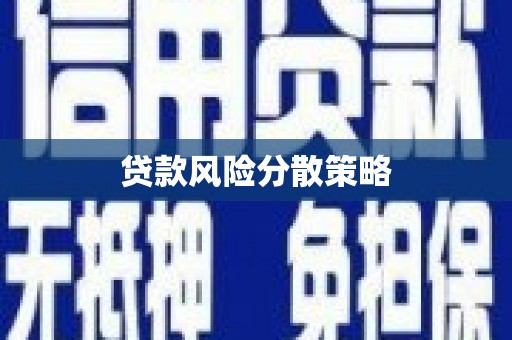 石冈贷款风险分散策略