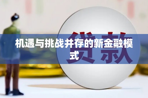石冈机遇与挑战并存的新金融模式