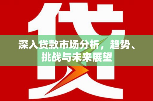 石冈深入贷款市场分析，趋势、挑战与未来展望