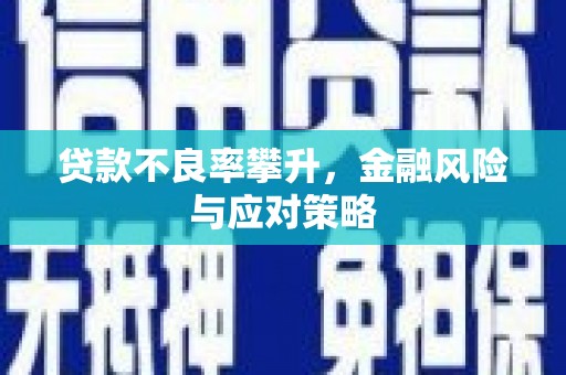 石冈贷款不良率攀升，金融风险与应对策略