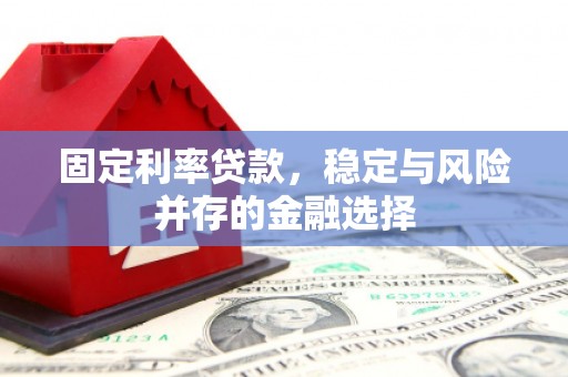 石冈固定利率贷款，稳定与风险并存的金融选择