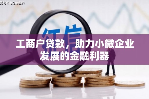 石冈工商户贷款，助力小微企业发展的金融利器