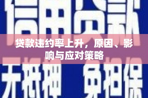 石冈贷款违约率上升，原因、影响与应对策略