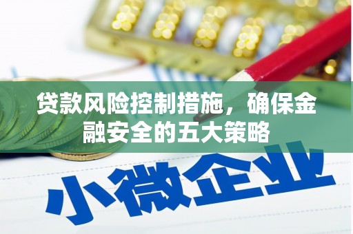石冈贷款风险控制措施，确保金融安全的五大策略