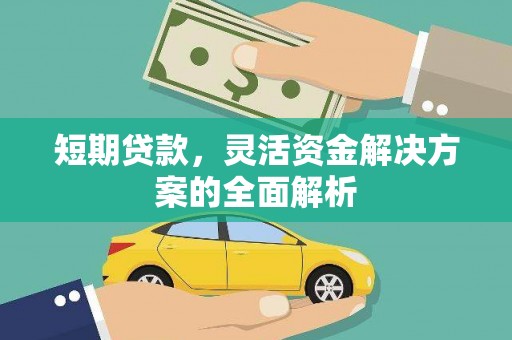 石冈短期贷款，灵活资金解决方案的全面解析