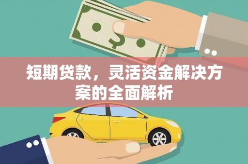 石冈短期贷款，灵活资金解决方案的全面解析