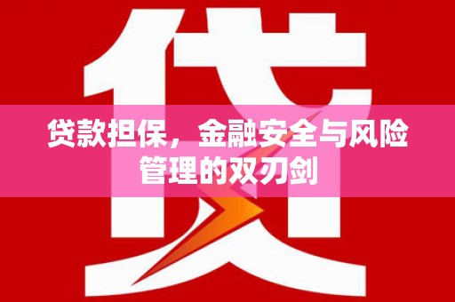 石冈贷款担保，金融安全与风险管理的双刃剑