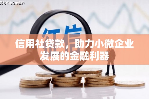 石冈信用社贷款，助力小微企业发展的金融利器