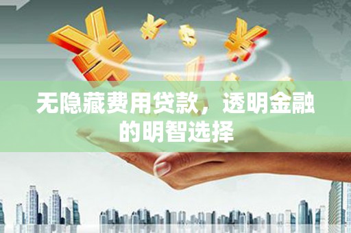 石冈无隐藏费用贷款，透明金融的明智选择