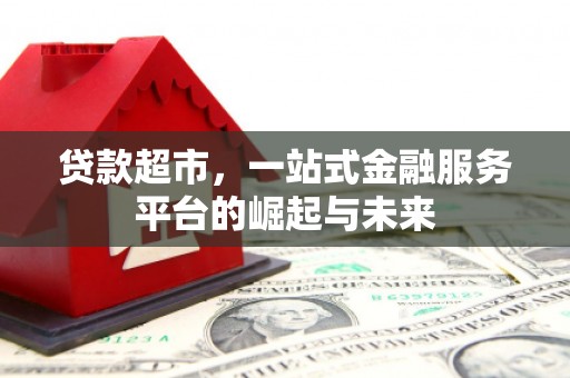 石冈贷款超市，一站式金融服务平台的崛起与未来