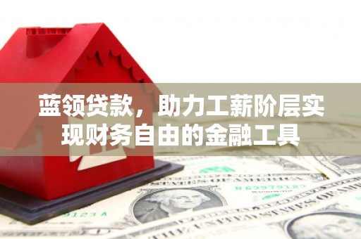 石冈蓝领贷款，助力工薪阶层实现财务自由的金融工具