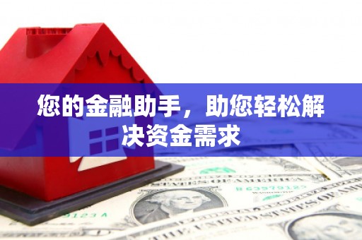 石冈您的金融助手，助您轻松解决资金需求