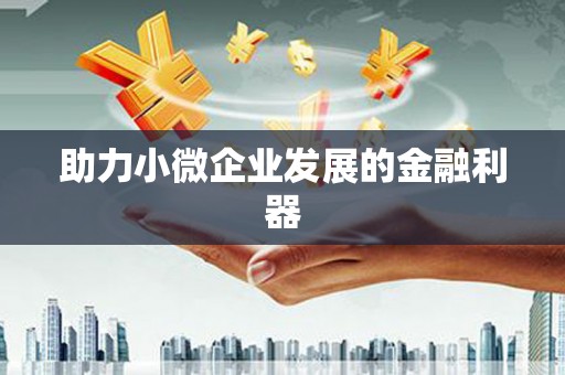 石冈助力小微企业发展的金融利器