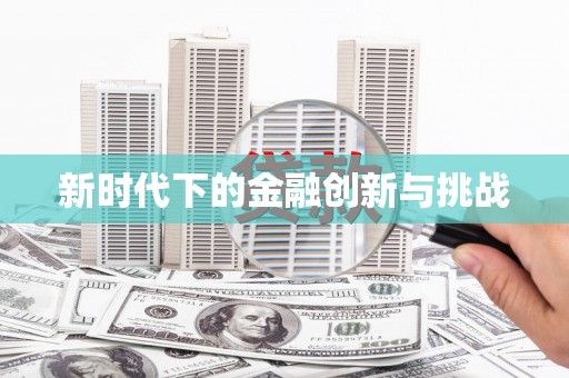 石冈新时代下的金融创新与挑战