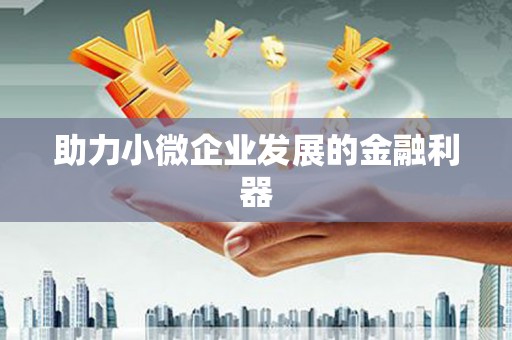 石冈助力小微企业发展的金融利器