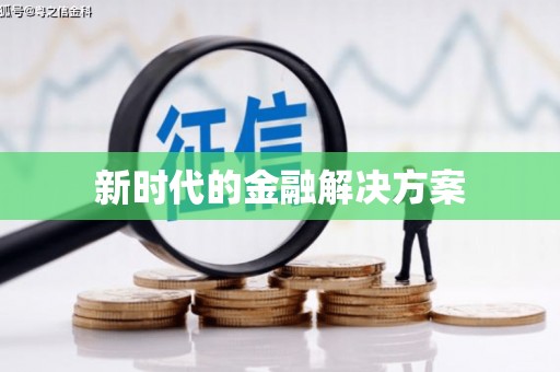 石冈新时代的金融解决方案